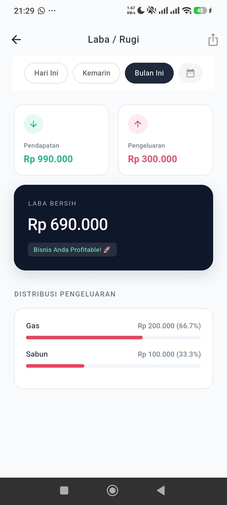 Setelan Cabang & Printer